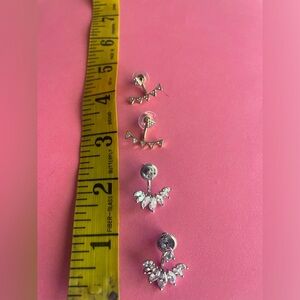 Fashion Jewelry Jacket Earrings